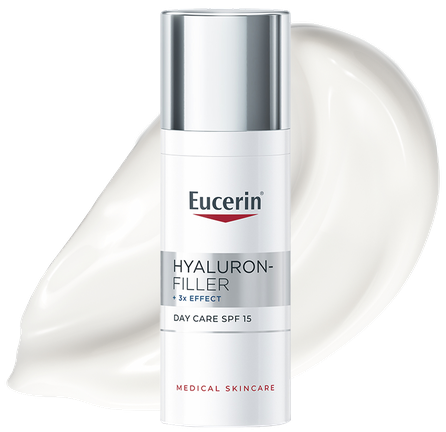 EUCERIN Hyaluron-Filler +3x Effect SPF 15 Normal To Combination Skin  face cream, 50 ml