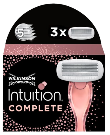 WILKINSON SWORD Intuition Complete spare blades, 3 pcs.