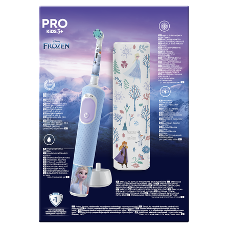 ORAL-B Pro Kids Frozen with Travel case electric toothbrush, 1 pcs.
