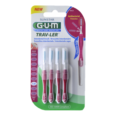 GUM Trav-Ler 1,4 mm interdental brush, 6 pcs.