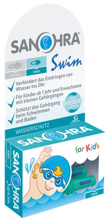 SANOHRA  SWIM CHILDREN ear plugs, 2 pcs.