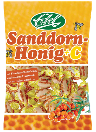 EDEL Sanddorn-Honig +C candies, 90 g