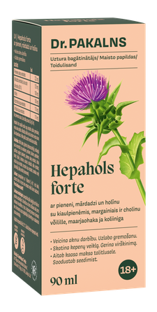 DR. PAKALNS HEPAHOLS šķidrums, 90 ml