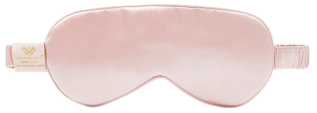 CRYSTALLOVE Rose шёлковая маска для сна, 1 шт.