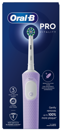 ORAL-B Vitality Pro Lilac Mist electric toothbrush, 1 pcs.