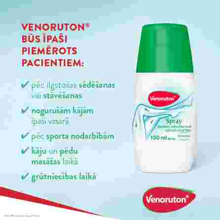 VENORUTON   Relives Tired Legs spray, 100 ml