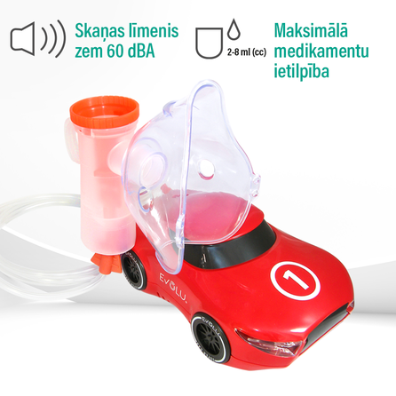 EVOLU  Super Car inhaler, 1 pcs.