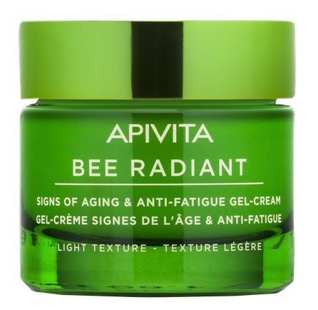 APIVITA Bee Radiant Signs of Aging & Anti-Fatigue Light Texture krēms-gels, 50 ml