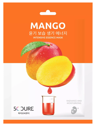 5C CURE Mango sejas maska, 1 gab.