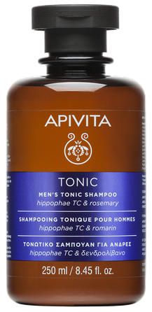 APIVITA Mens With Hippophae TC & Rosemary shampoo, 250 ml