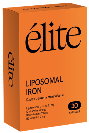 ELITE Liposomal Iron kapsulas, 30 gab.