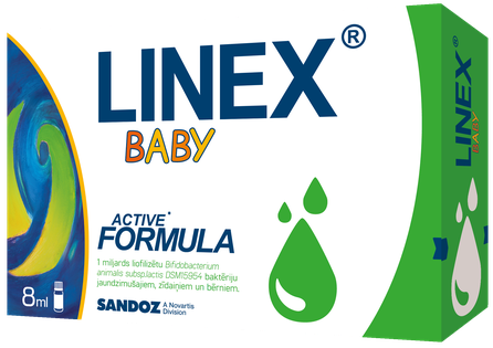 LINEX Baby drops, 8 ml