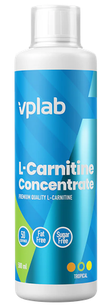 VPLAB  l-Carnitine Tropical Fruit concentrate, 500 ml