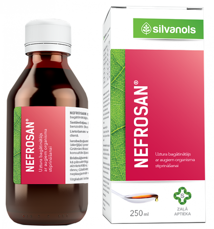 NEFROSAN šķīdums, 250 ml