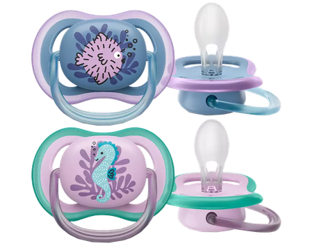 PHILIPS Avent Ultra Air 6-18 м соска, 2 шт.
