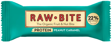 RAWBITE Protein Peanut Caramel bar, 45 g