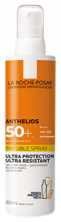 LA ROCHE-POSAY Anthelios Invisible Spray SPF50+ mist, 200 ml