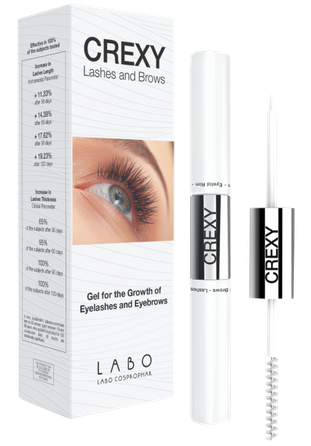 LABO Crexy Lashes And Brows serums, 8 ml