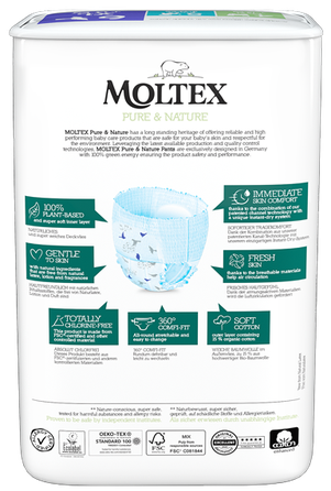 MOLTEX Eco Pure & Nature 6 XL (14 kg +) autiņbiksītes, 18 gab.