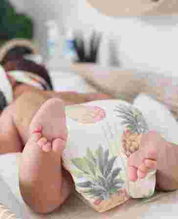 PUREBORN Pull ups Double Pack Size 4-XL nappy pants, 44 pcs.