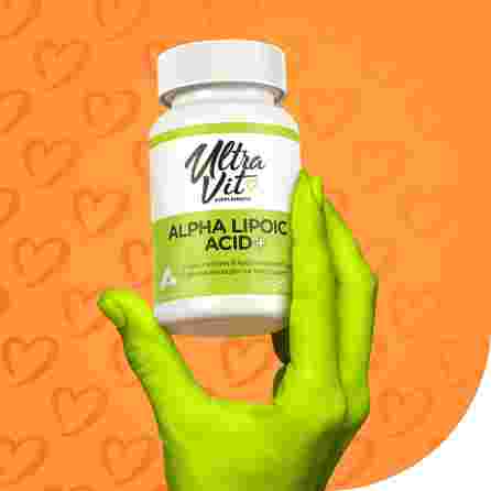 ULTRAVIT   Alpha Lipoic Acid capsules, 90 pcs.