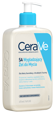 CERAVE SA Smoothing mazgāšanās želeja, 473 ml