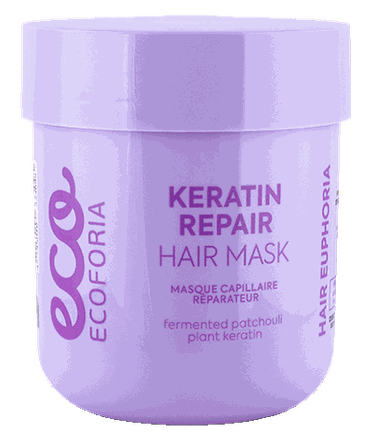 ECOFORIA Hair Euphoria Keratin Repair maska matiem, 200 ml