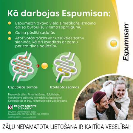 ESPUMISAN  40 mg pills, 25 pcs.