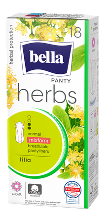 BELLA Panty Herbs Tilia pantyliner, 18 pcs.