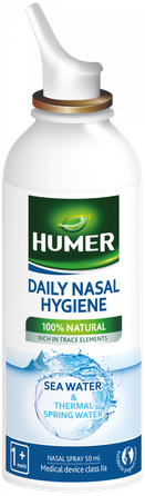 HUMER Nasal Cavity Daily Hygiene With Thermal Water nasal spray, 50 ml