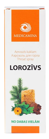 LOROZIV throat aerosol, 20 g