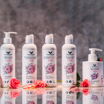 COSNATURE Rosehip shower gel, 250 ml