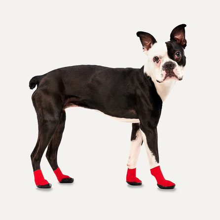 GOO-EEZ Basic, Red, L dog boots, 2 pcs.