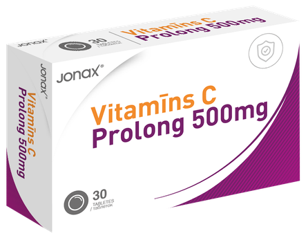 JONAX Vitamin C Prolong 500 mg pills, 30 pcs.