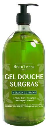 BEAUTERRA Verveine Citron гель для душа, 1000 мл