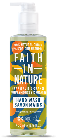 FAITH IN NATURE Grapefruit & Orange liquid soap, 400 ml