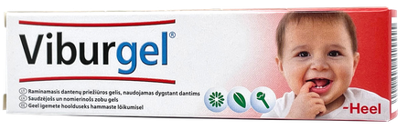 VIBURGEL 4m+ gels smaganām, 10 ml