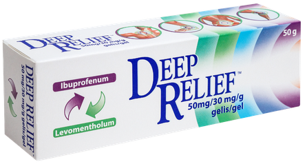 DEEP RELIEF gels, 50 g