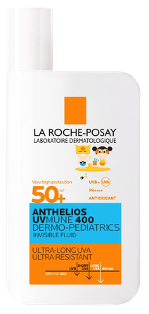 LA ROCHE-POSAY Anthelios UVMune 400 Dermo Pediatrics SPF50+ fluīds, 50 ml