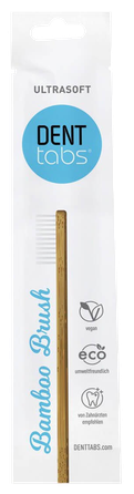 DENTTABS Bamboo Ultasoft toothbrush, 1 pcs.