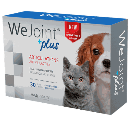 WEPHARM WeJoint Plus For Small Breed Dogs And Cats pills, 30 pcs.