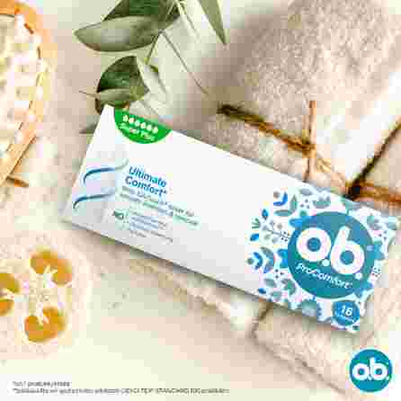 O.B. Ultimate Comfort Super Plus tampons, 16 pcs.