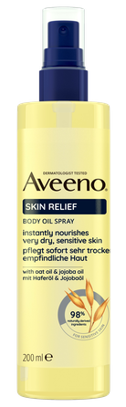 AVEENO Skin Relief Body Oil sprejs, 200 ml