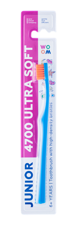 WOOM Junior 4700 Ultra Soft zobu birste, 1 gab.