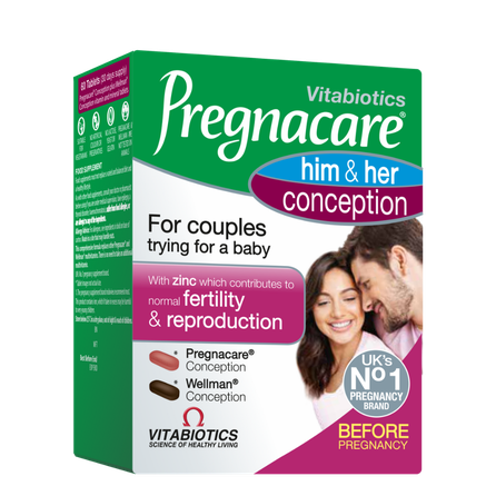 PREGNACARE   Him & Her Conception таблетки, 60 шт.