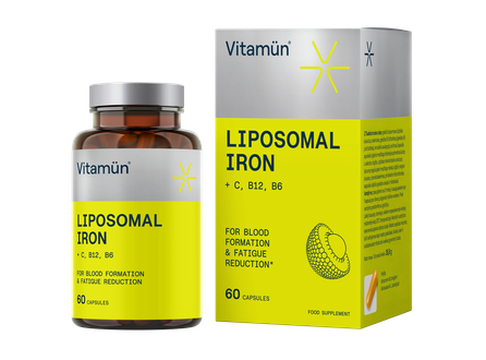 VITAMUN Liposomal Iron capsules, 60 pcs.