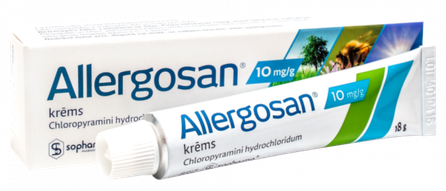 ALLERGOSAN 10 mg/g cream, 18 g