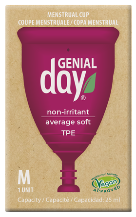 GENIAL DAY Tpe M menstruālā piltuve, 1 gab.