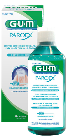 GUM Paroex 0,06% CHX mouthwash, 500 ml