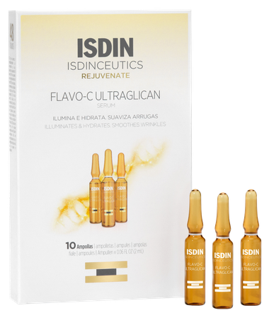ISDIN Isdinceutics Flavo-C Ultraglican ампулы, 10 шт.